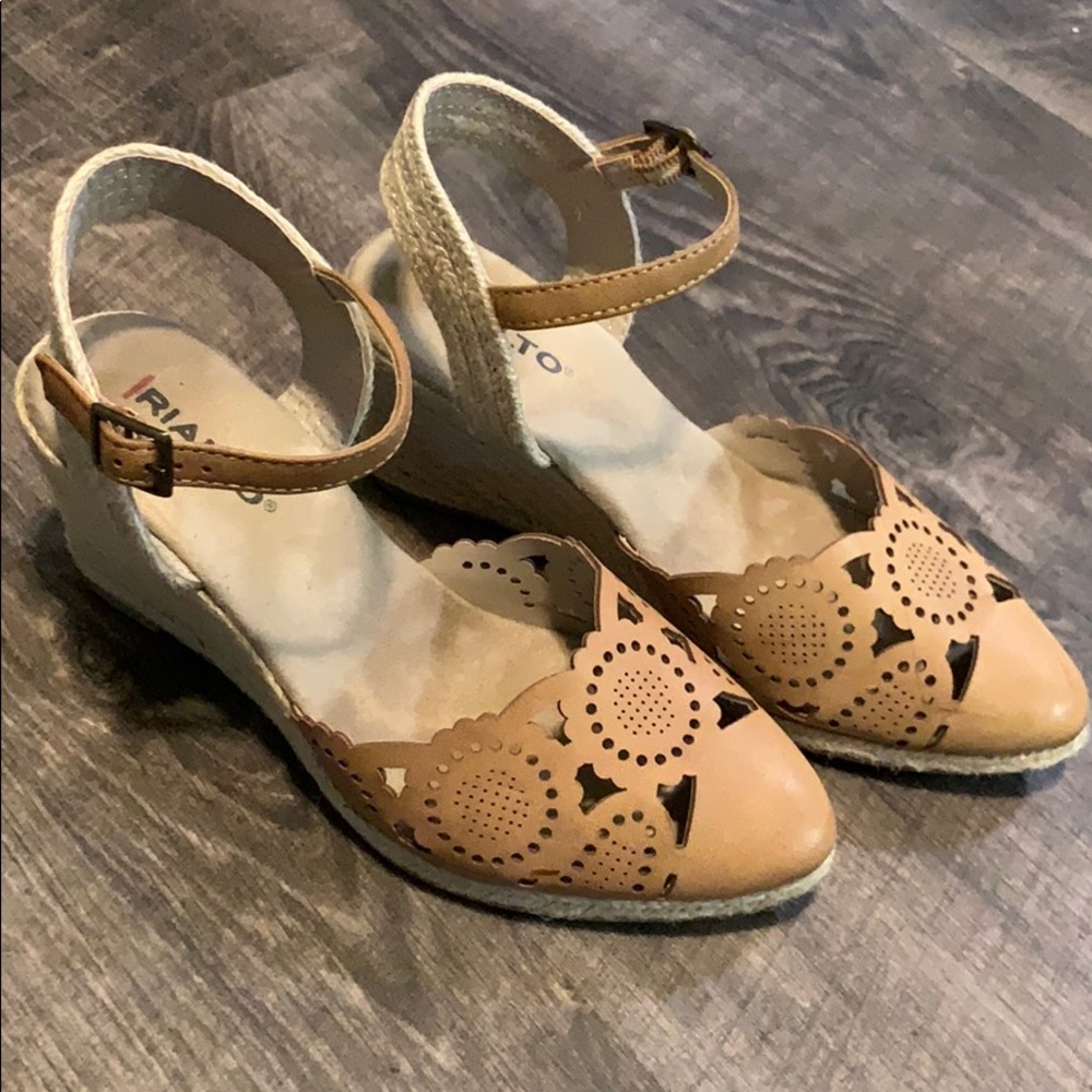Rialto Coya Casual Espadrille, Natural, Size6